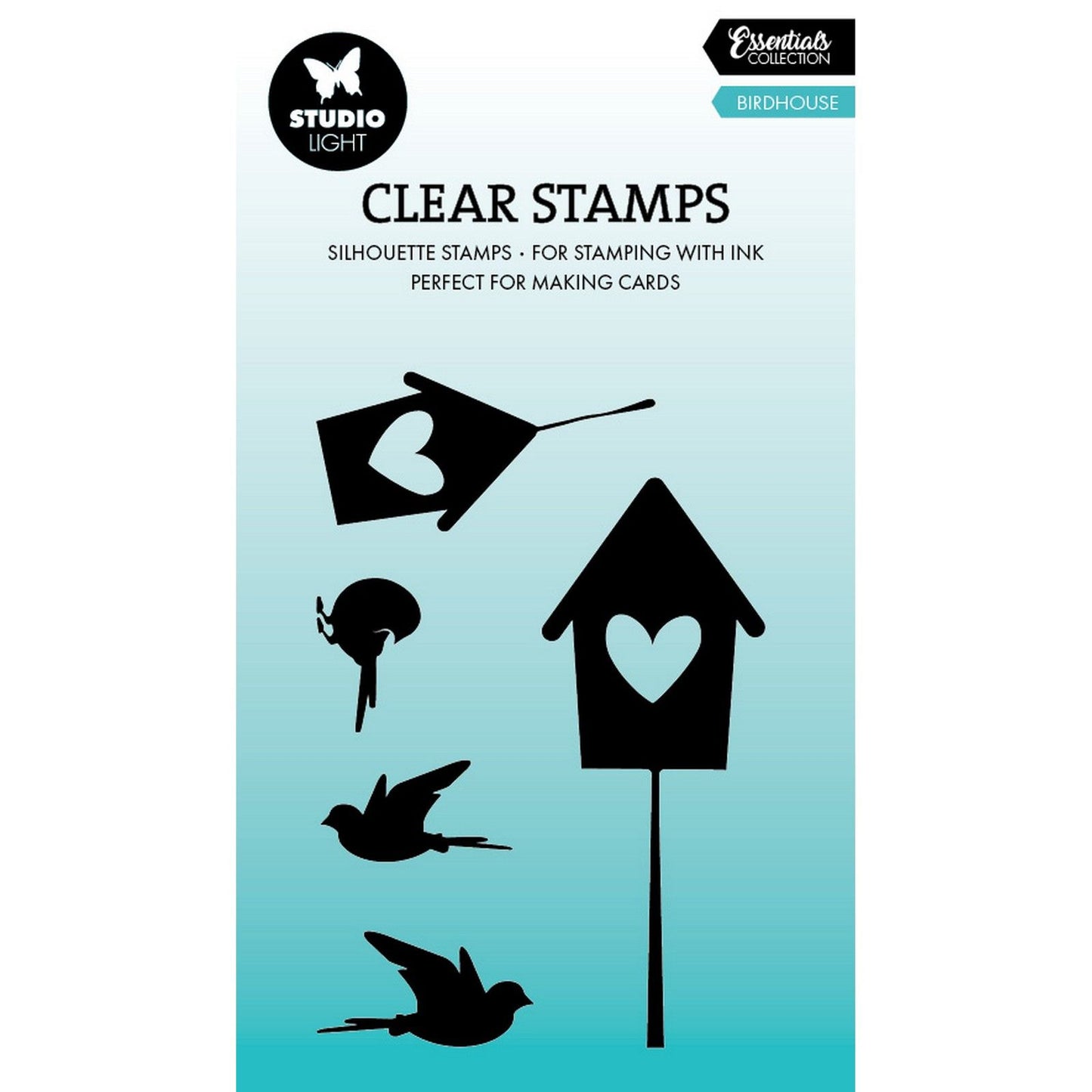 Studio light • essentials clear stamp birdhouse