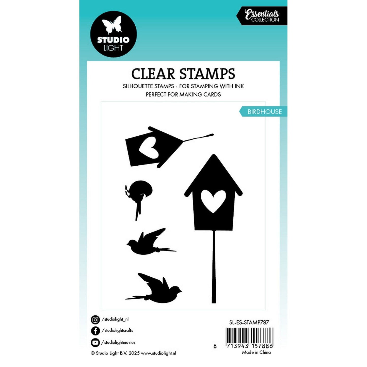 Studio light • essentials clear stamp birdhouse