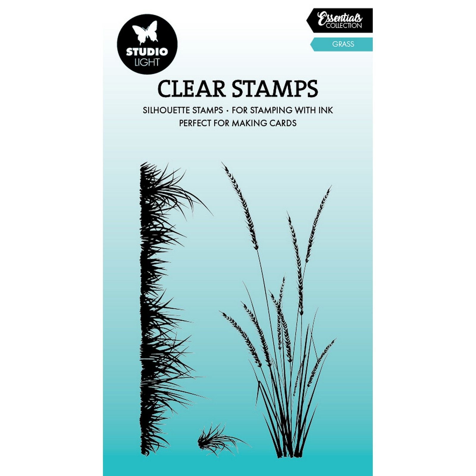 Studio light • essentials clear stamp grass