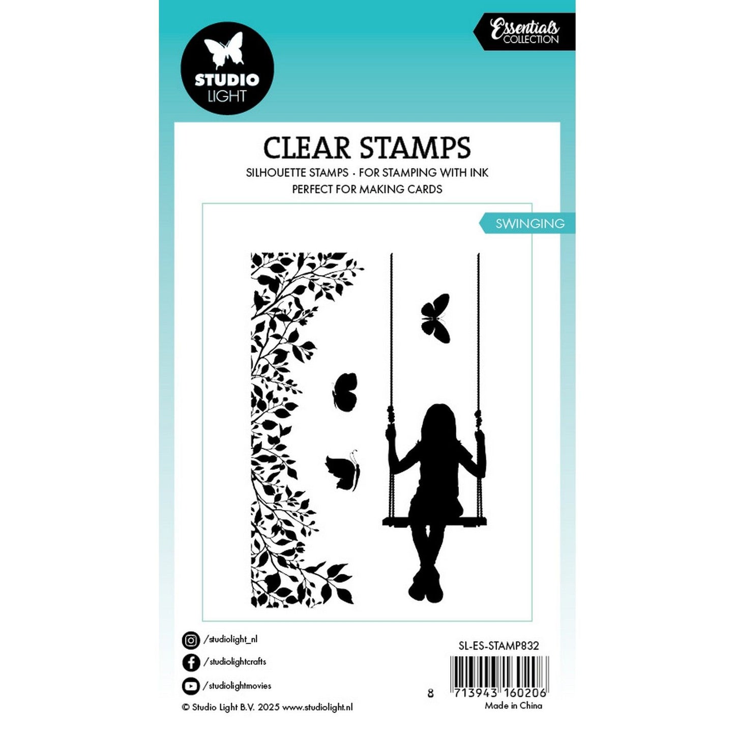 Studio light • essentials clear stamp swinging
