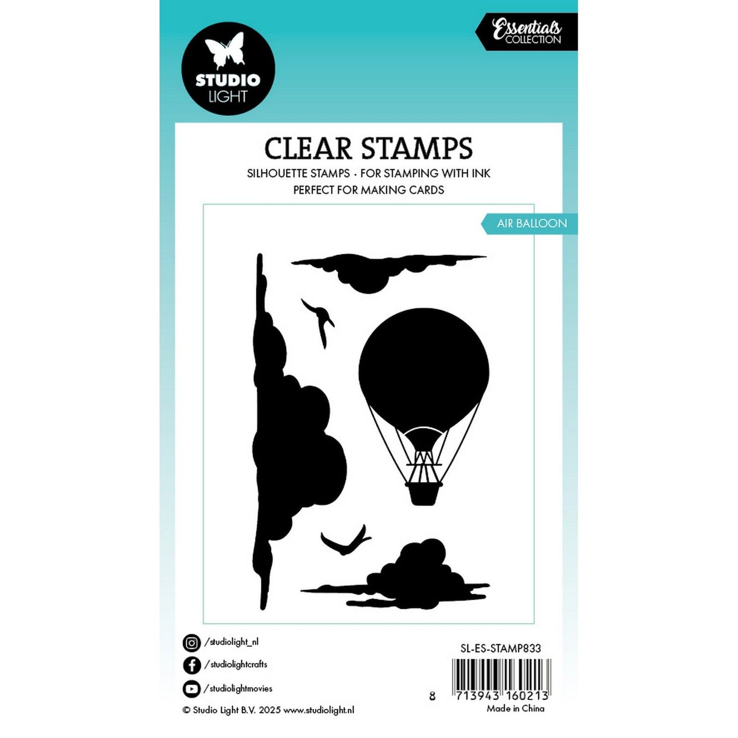 Studio light • essentials clear stamp air balloon