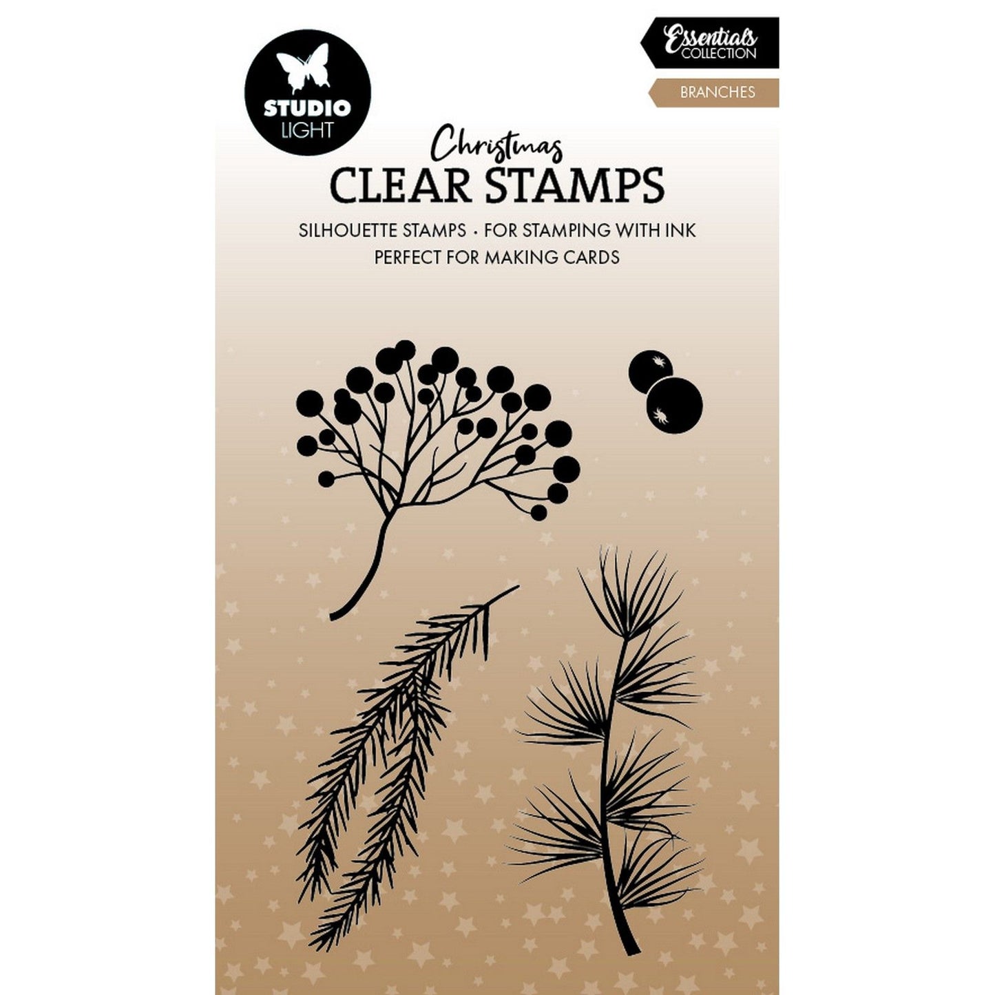 Studio light • essentials clear stamp branches