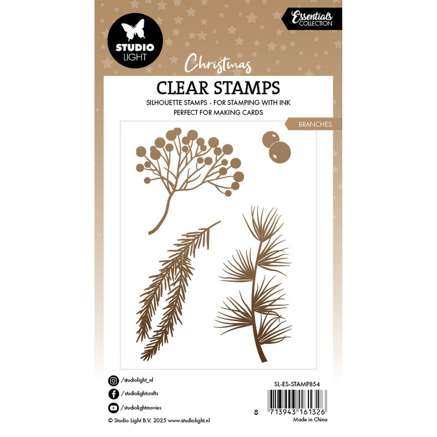 Studio light • essentials clear stamp branches