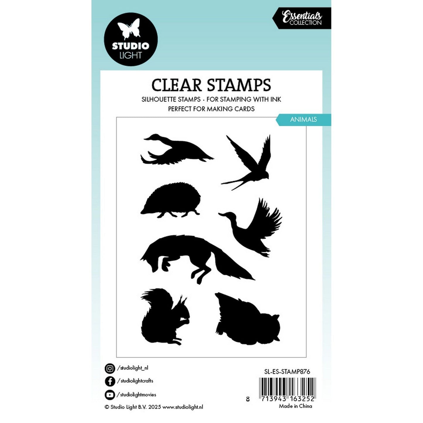 Studio light • essentials clear stamp animals