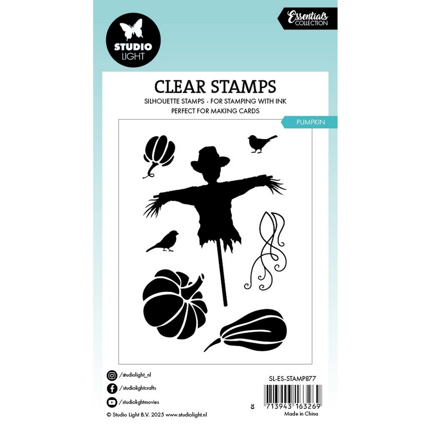 Studio light • essentials clear stamp pumpkin