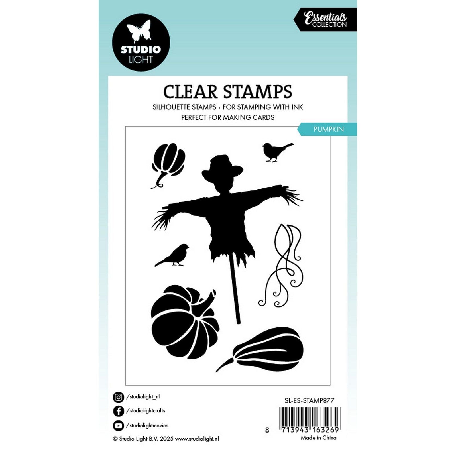 Studio light • essentials clear stamp pumpkin