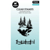 Studio light • clear stamp winterscape essentials 57x86x3mm 2 pieces