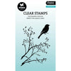 Studio light • clear stamp bird branch essentials 62x88x3mm 2 pieces