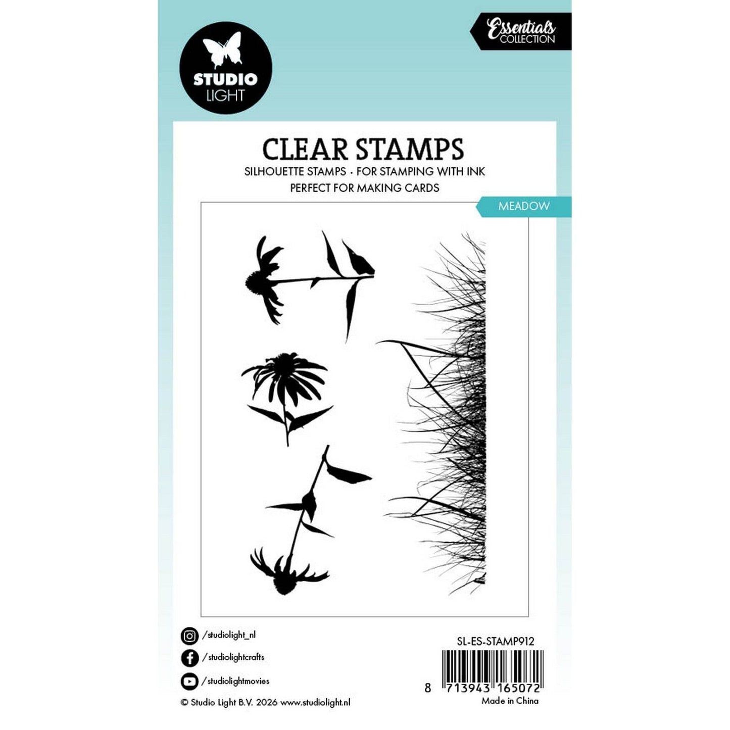 Studio light • essentials clear stamp meadow