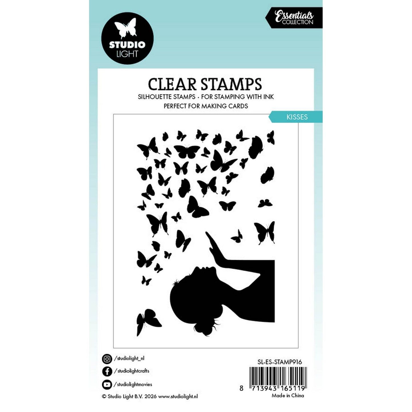 Studio light • essentials clear stamp kisses