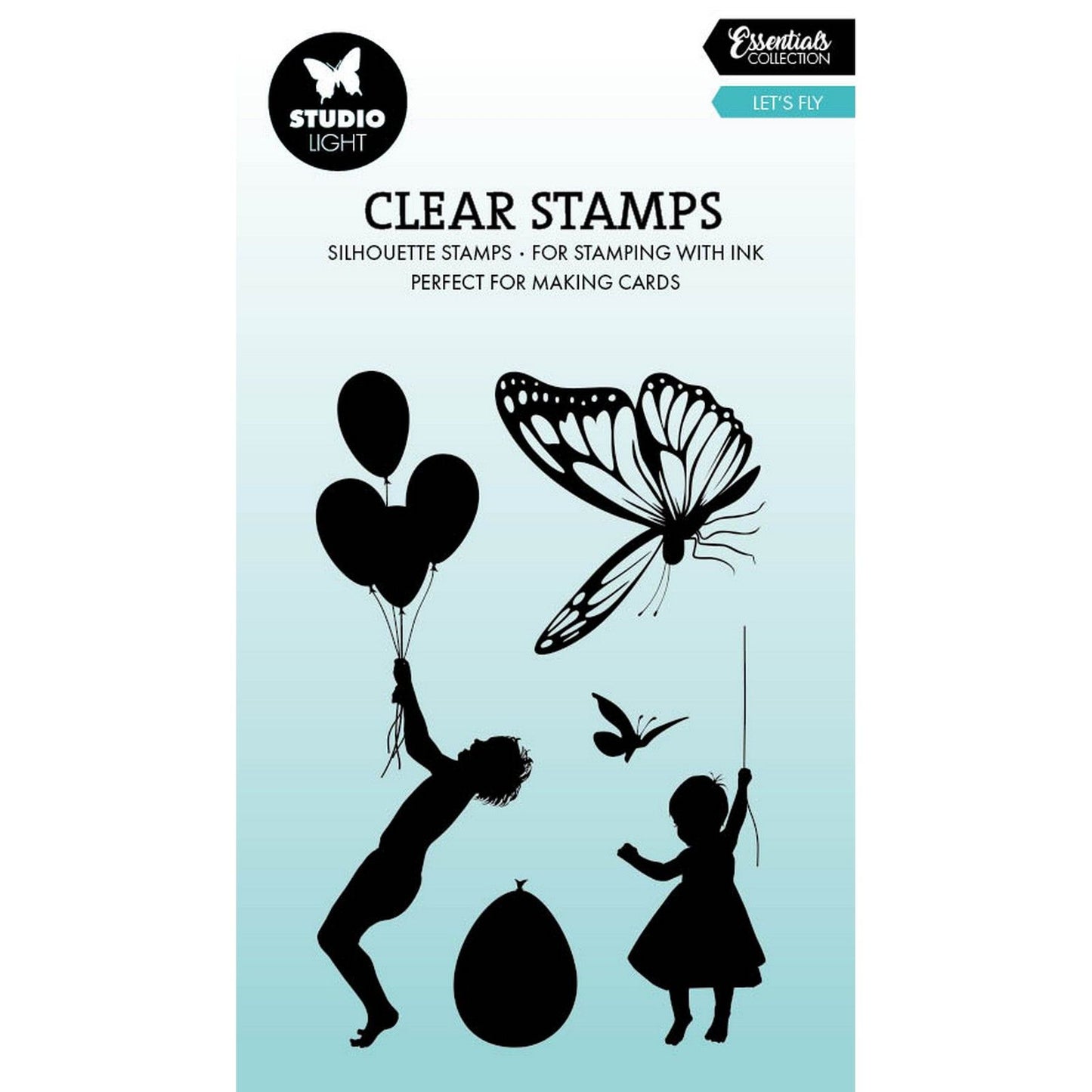 Studio light • essentials clear stamp let's fly