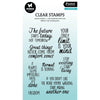 Studio light • essentials clear stamp quotes motivation