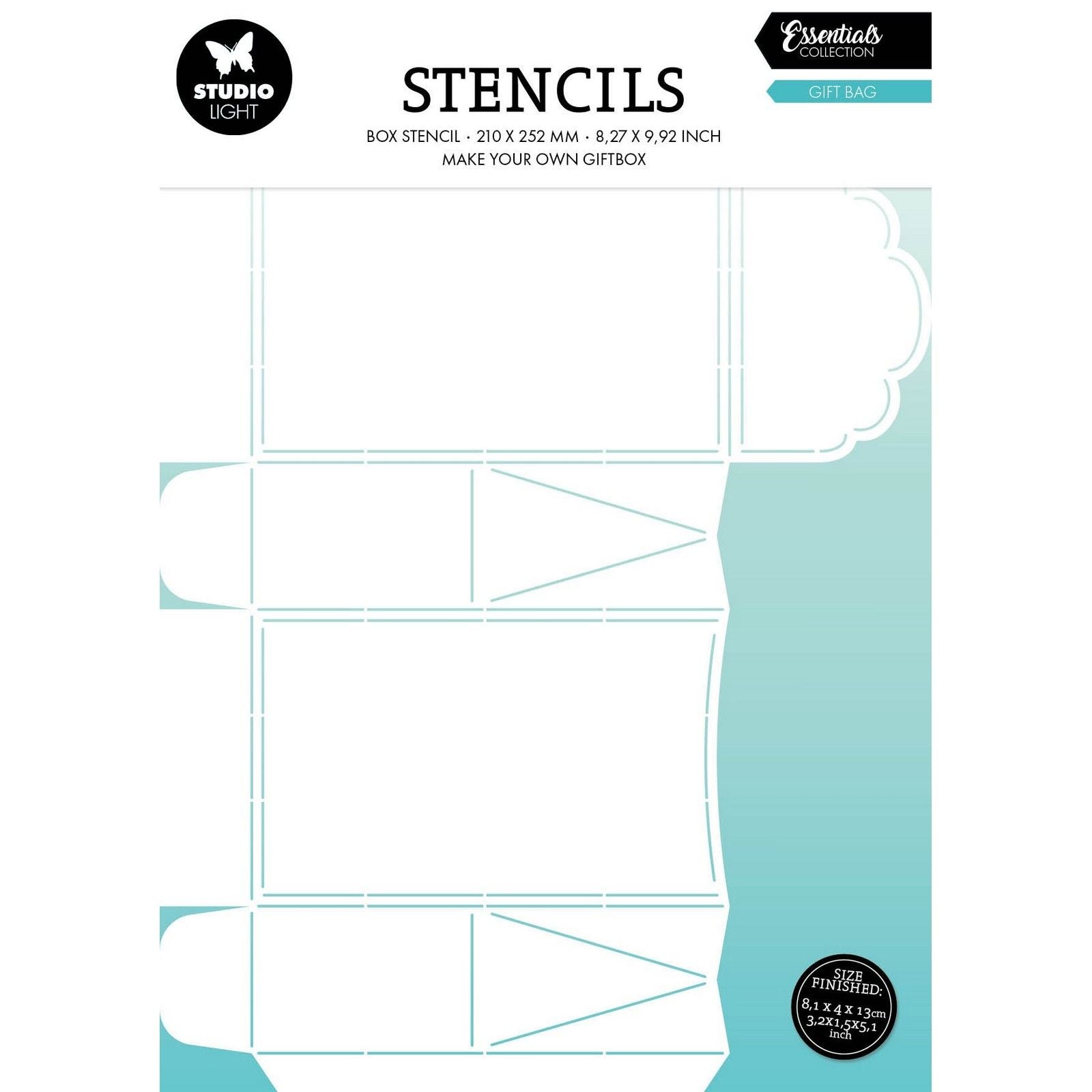 Studio light • essentials stencils giftbag