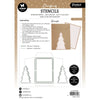 Studio light • essentials stencil tree envelope