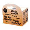 Studio light • essentials clear stickers black hip hip hooray
