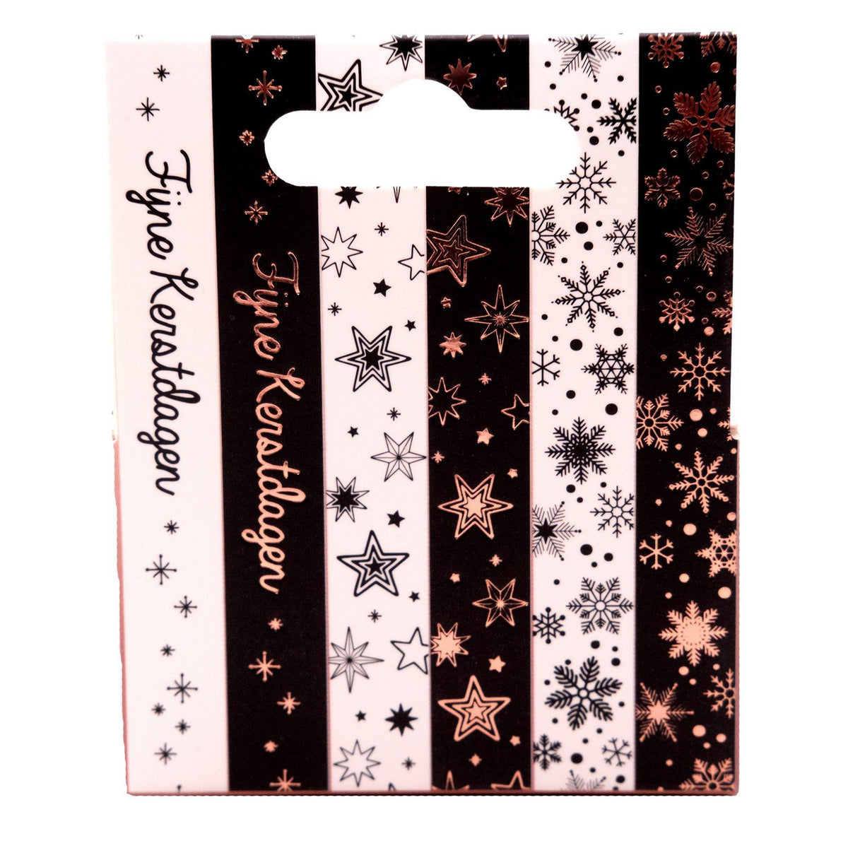 Studio light • essentials washi tape black white nl rose gold