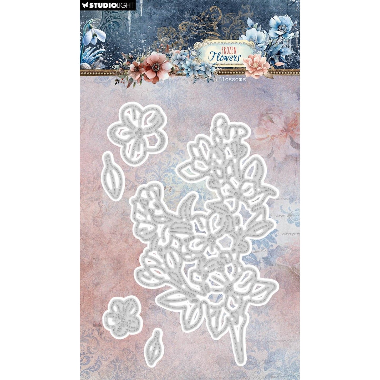 Studio light • frozen flowers cutting die blossoms