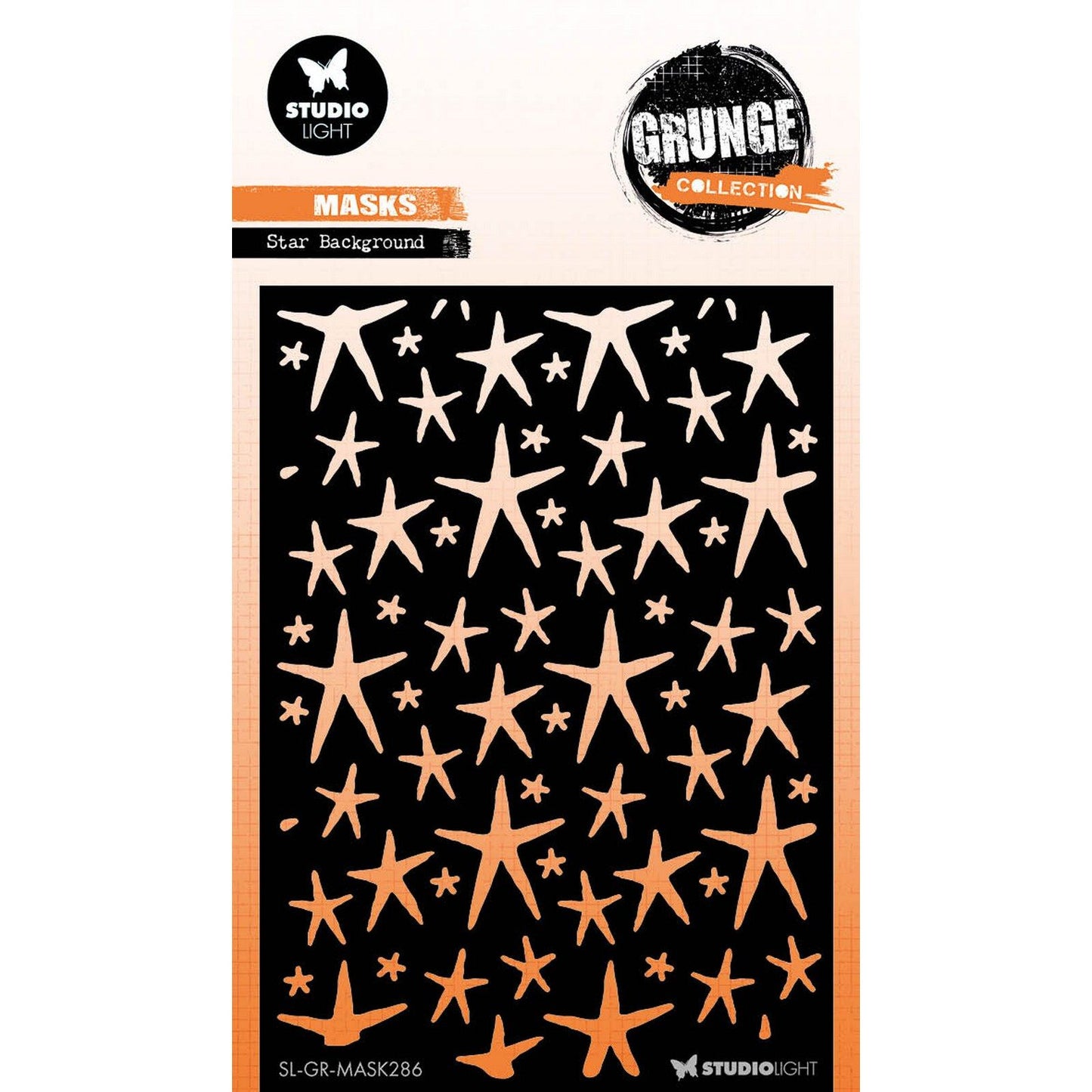 Studio light • grunge collection mask star background