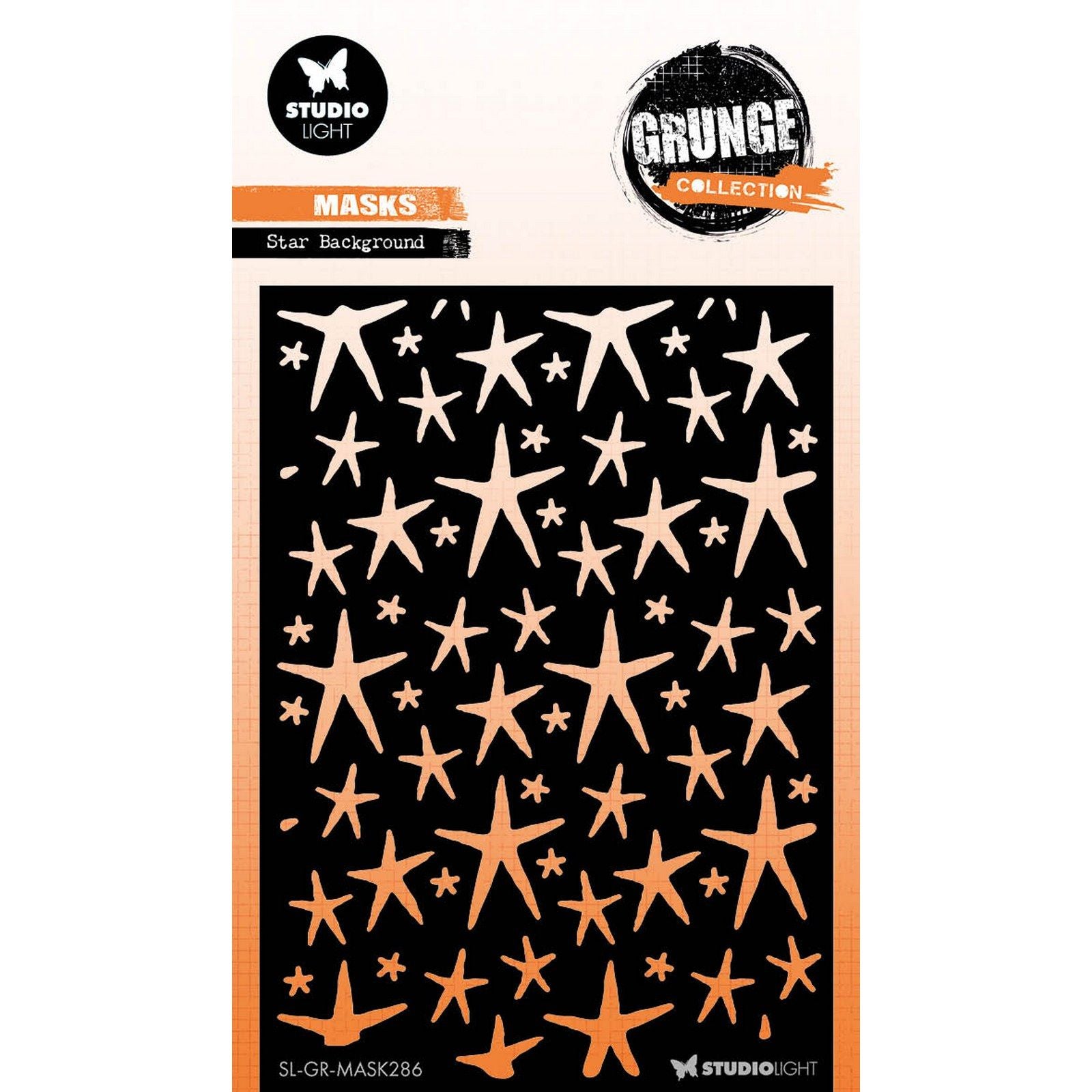 Studio light • grunge collection mask star background