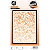 Studio light • grunge collection mask stencil holly swirl