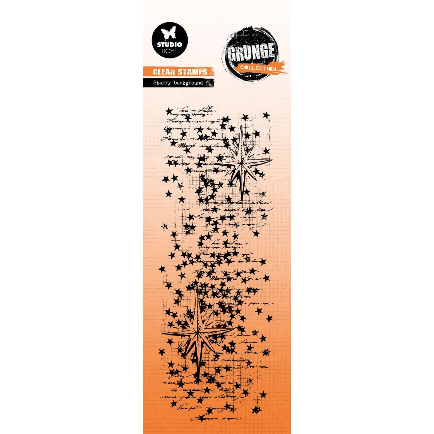 Studio light • grunge collection clear stamp starry background