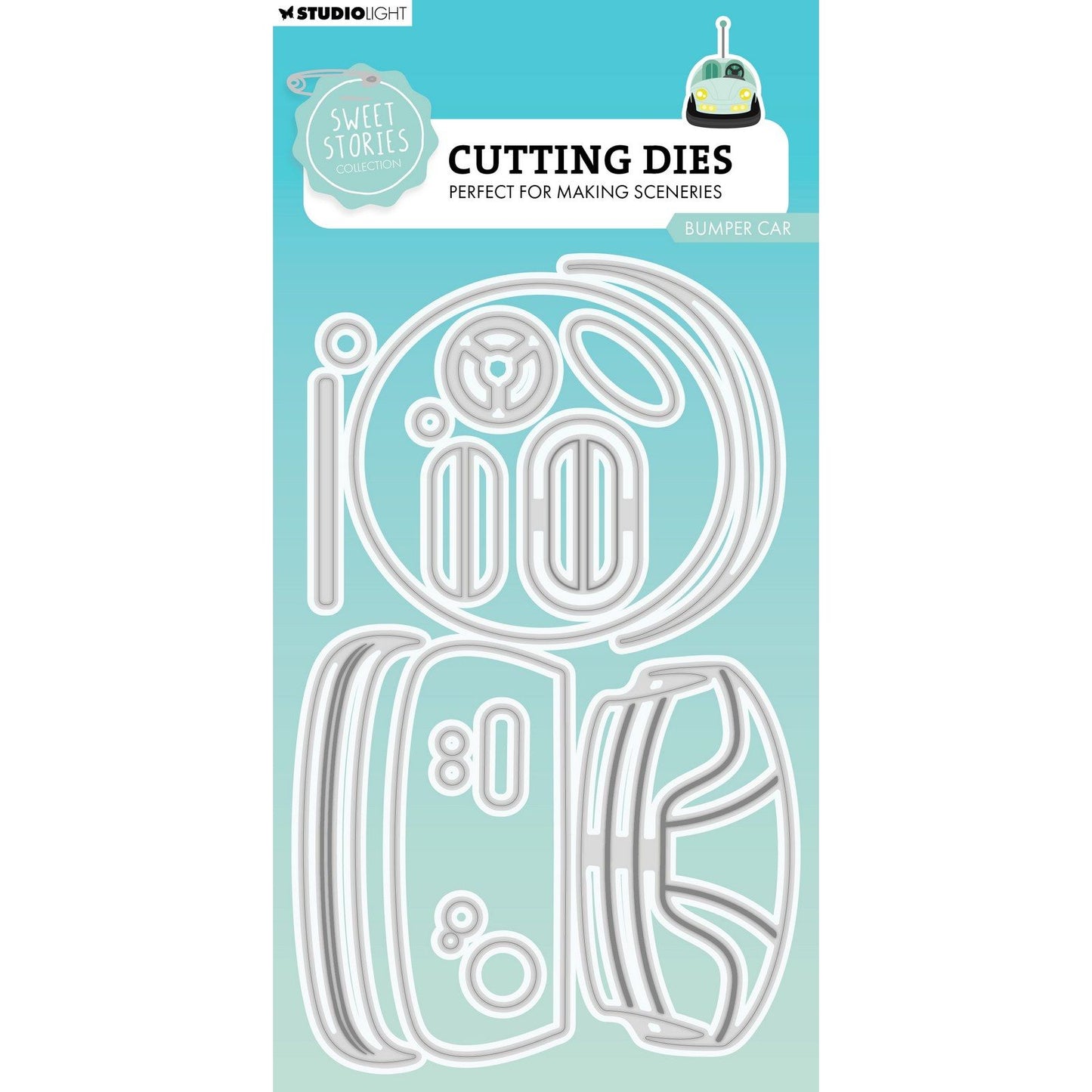 Studio light • sweet stories cutting die bumper car