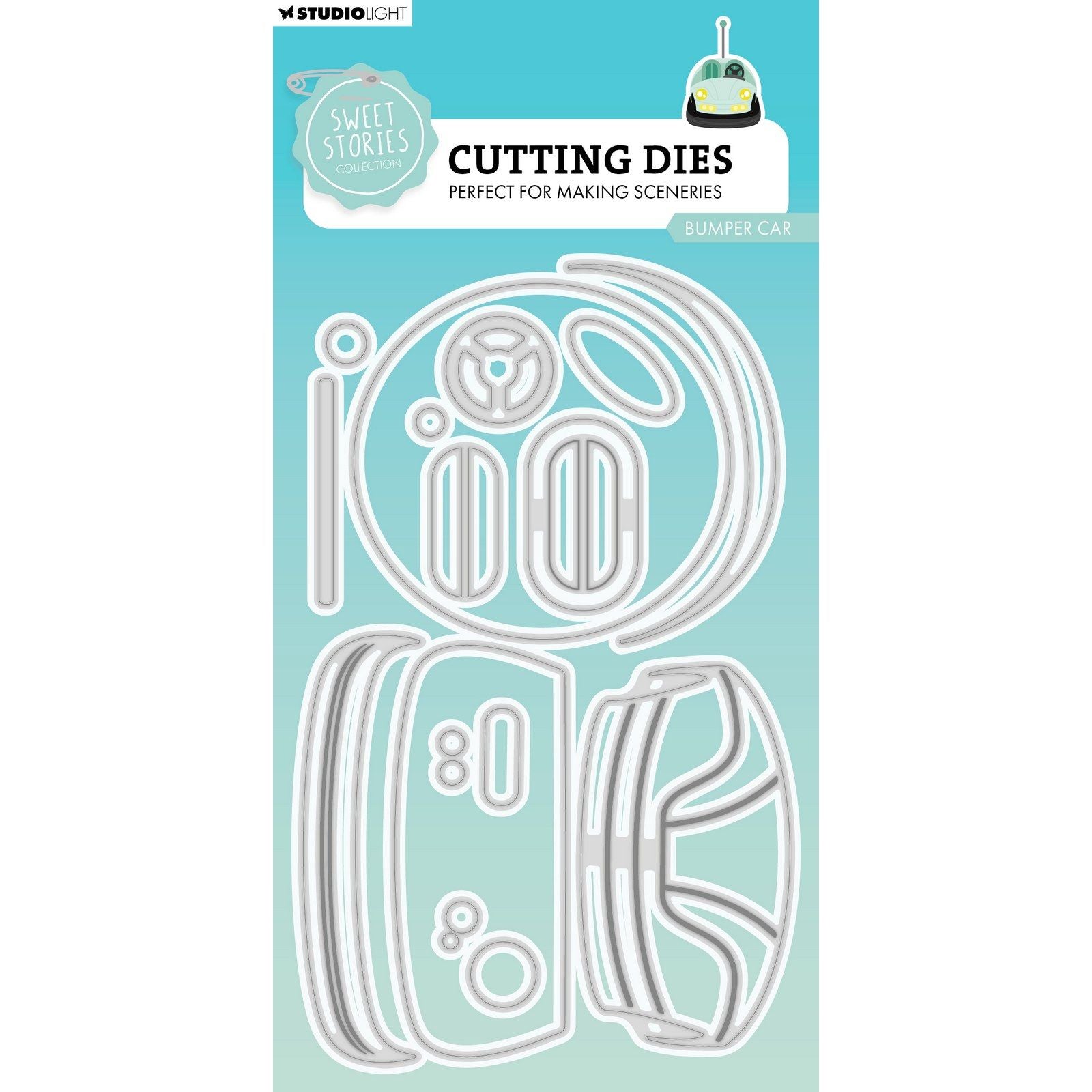 Studio light • sweet stories cutting die bumper car