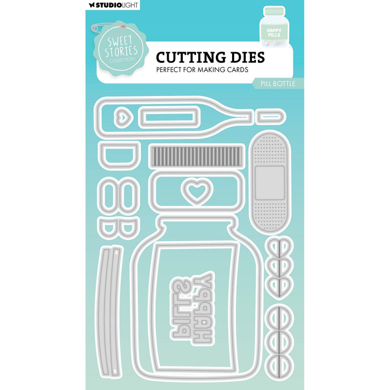 Studio light • sweet stories cutting die pill bottle