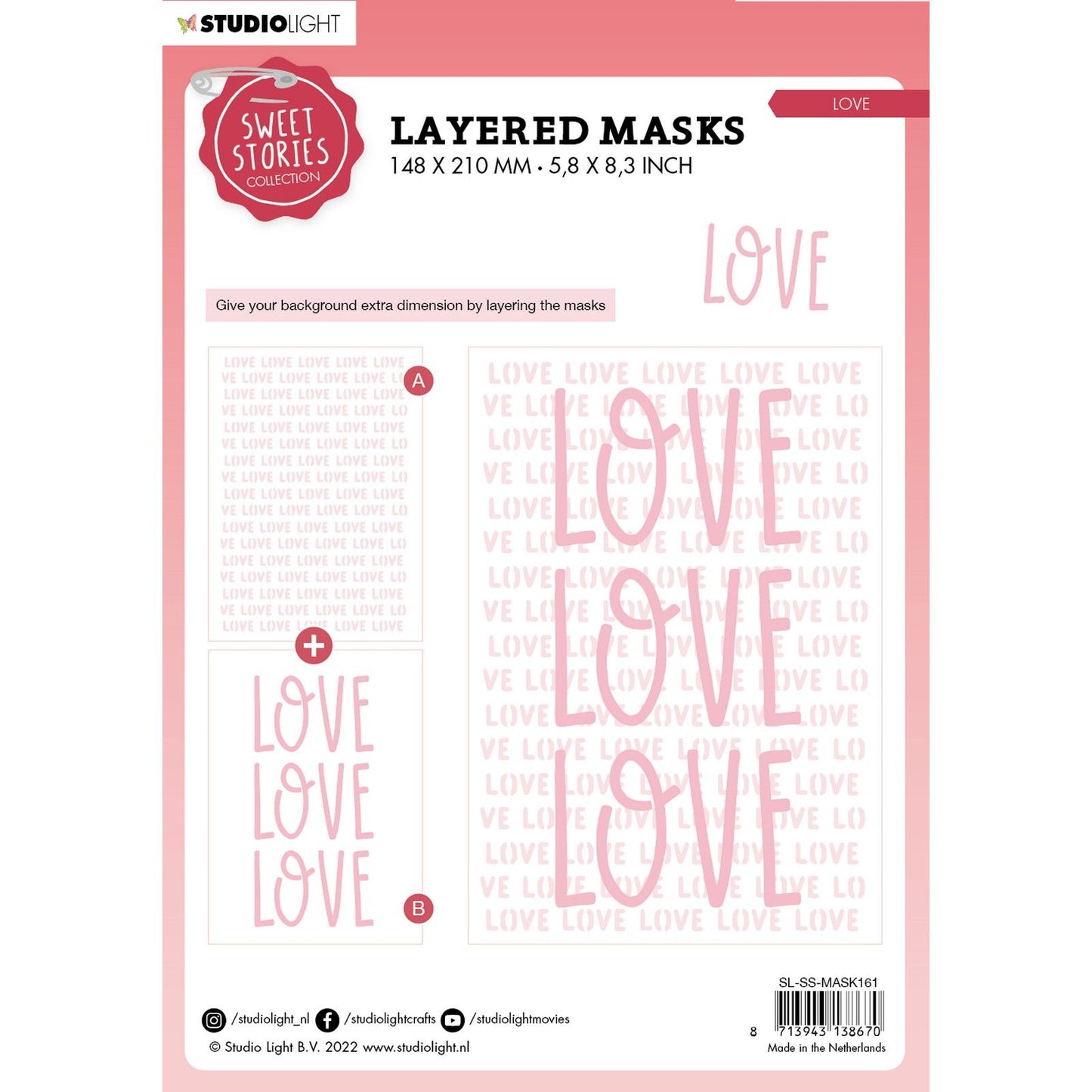 Studio light • sweet stories mask love