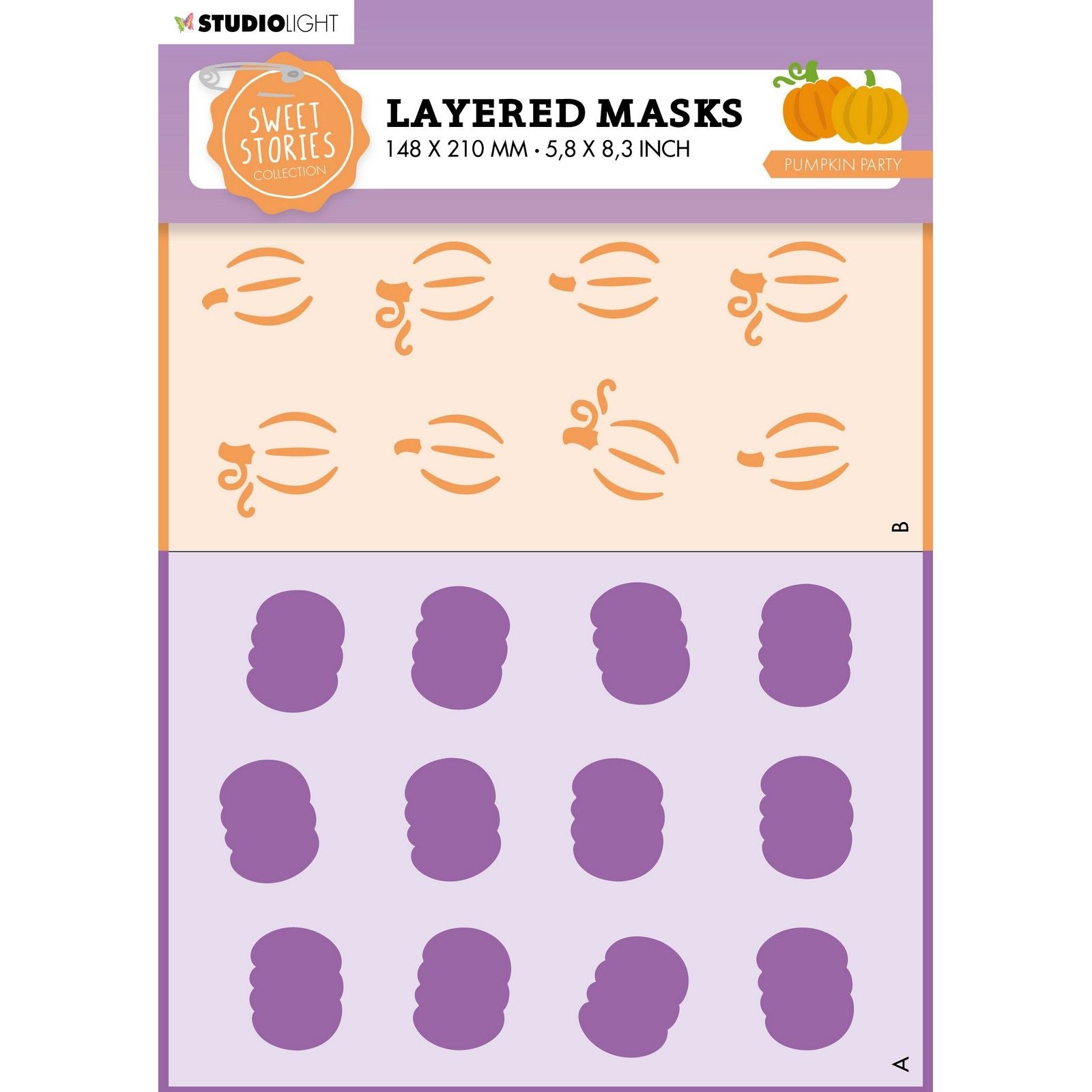 Studio light • sweet stories mask pumpkin party
