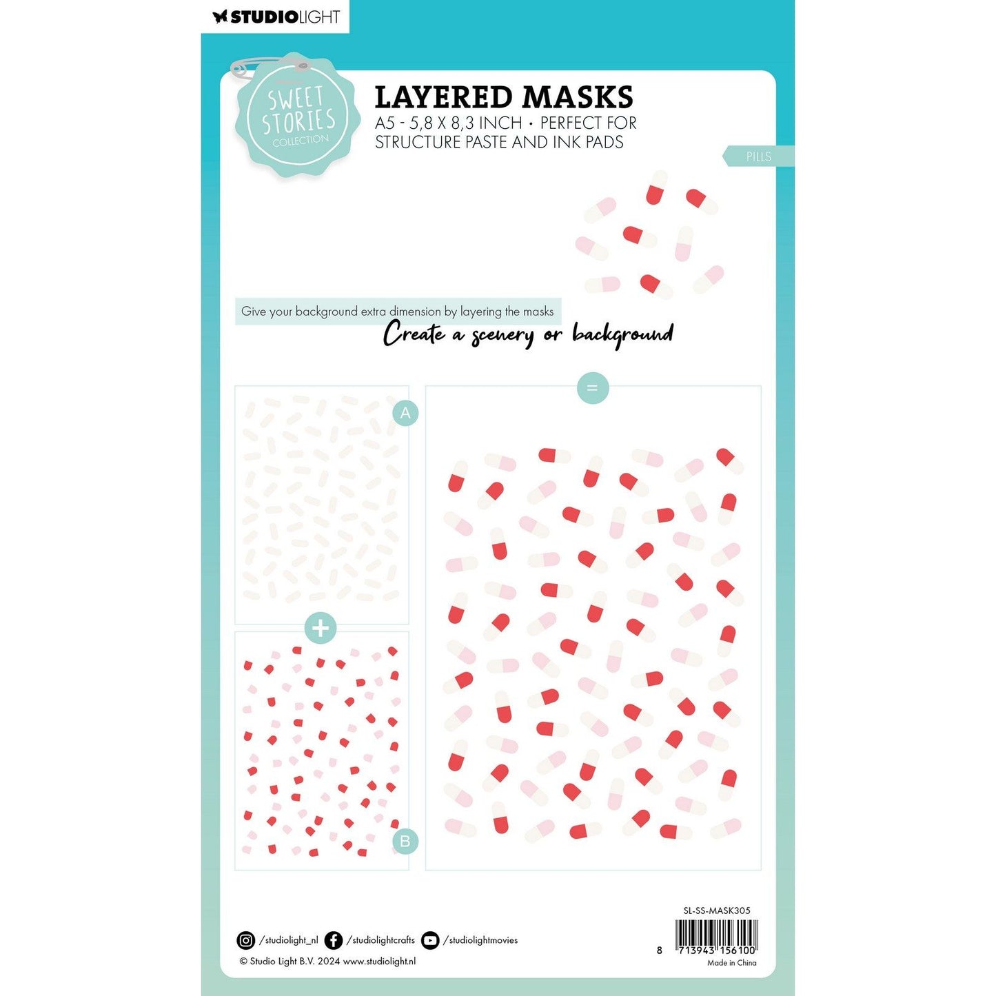 Studio light • sweet stories mask pills