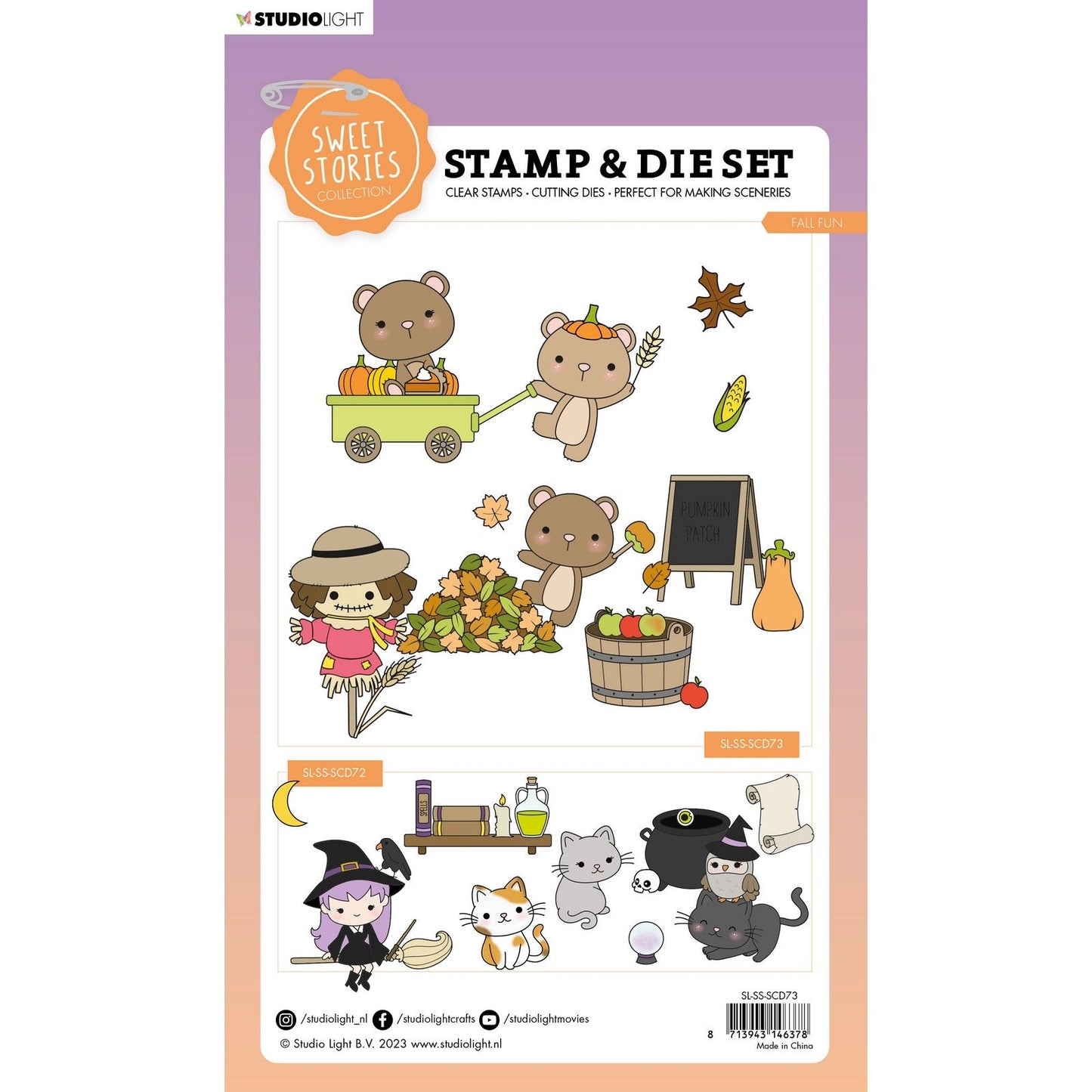 Studio light • sweet stories stempel snijmal fall fun
