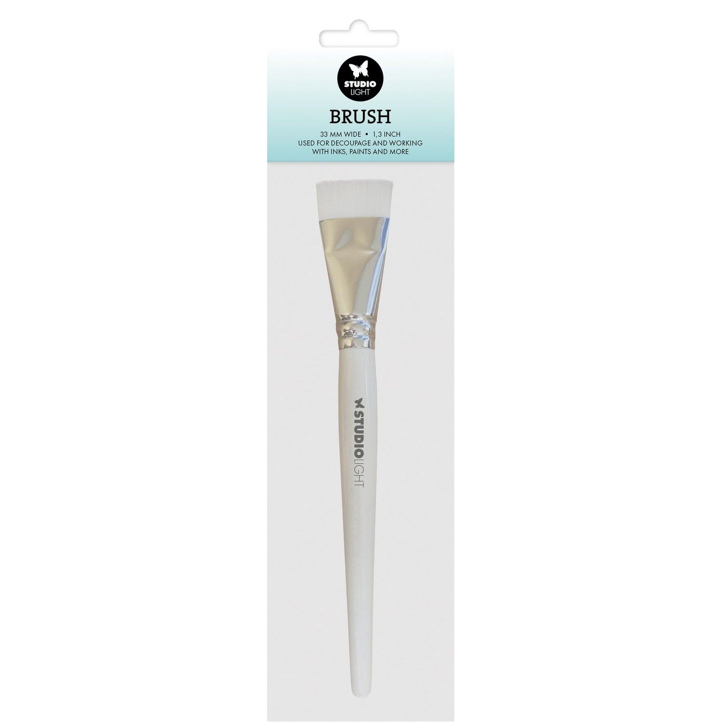 Studio light • brush 33mm wide