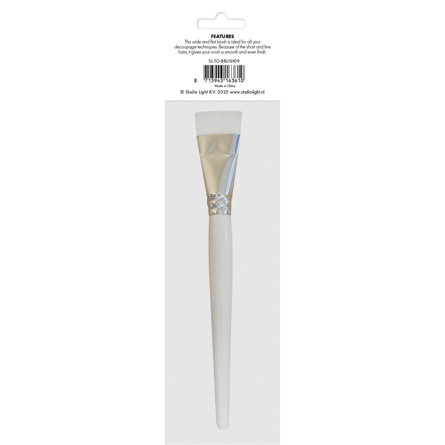 Studio light • brush 33mm wide