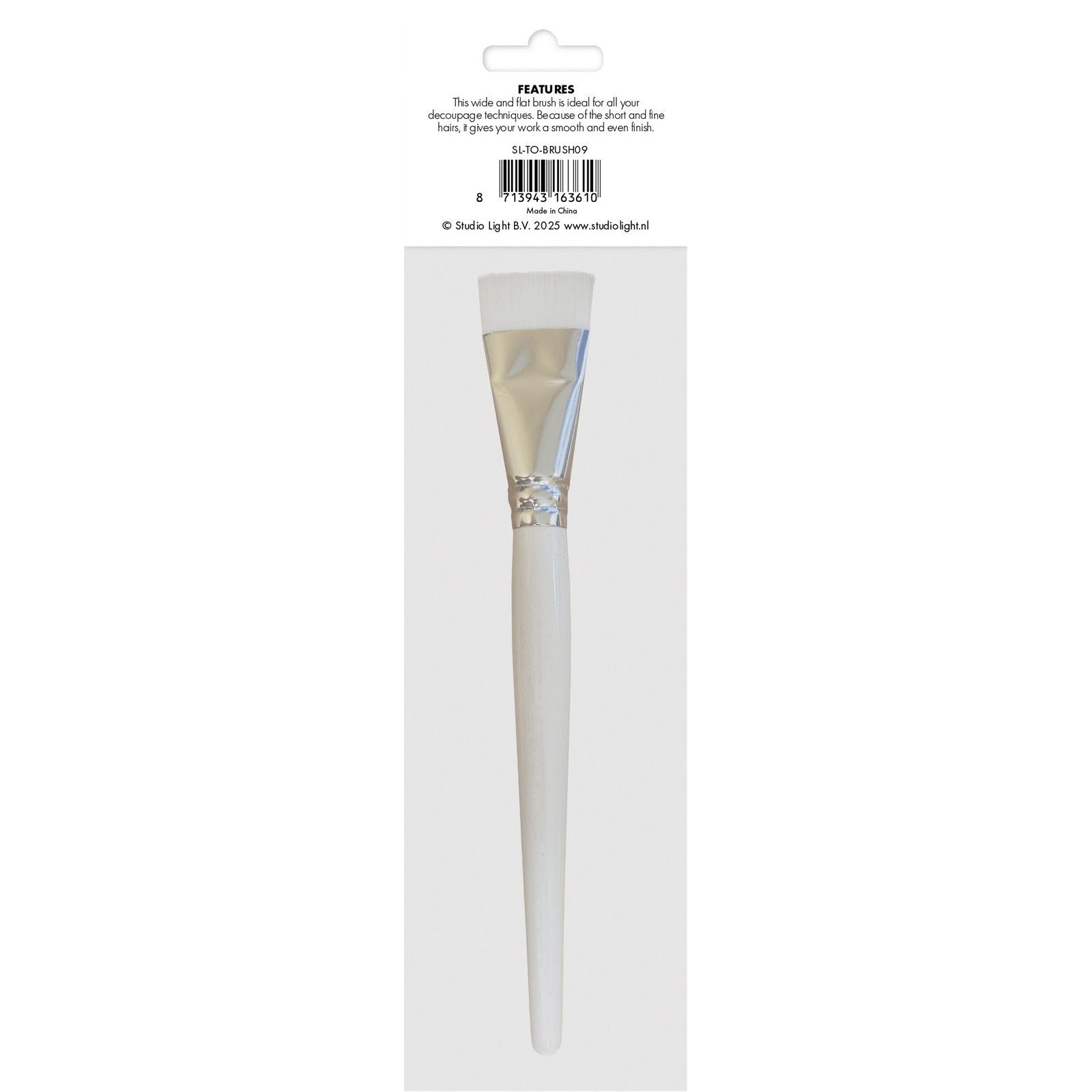 Studio light • brush 33mm wide