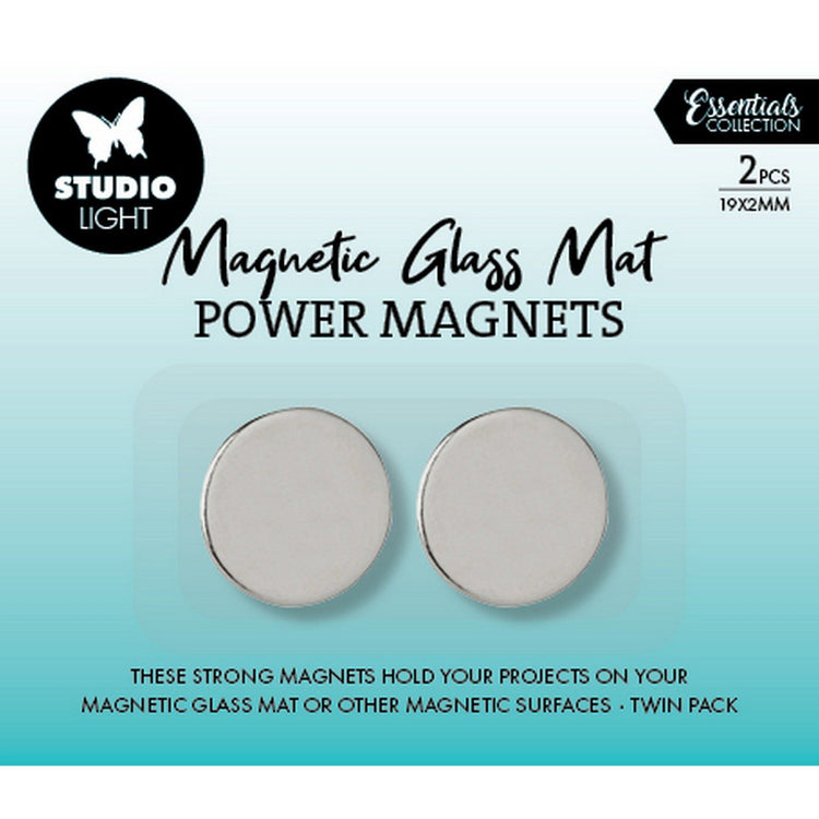 Studio light • essentials power magnets for magnetic glass mat 2pcs