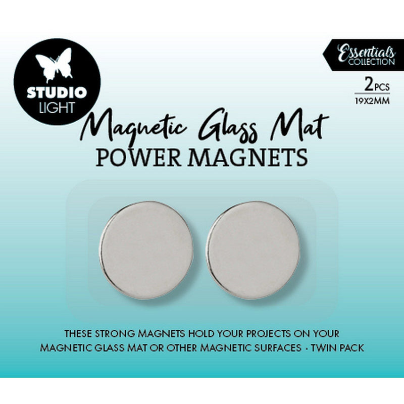 Studio light • essentials power magnets for magnetic glass mat 2pcs