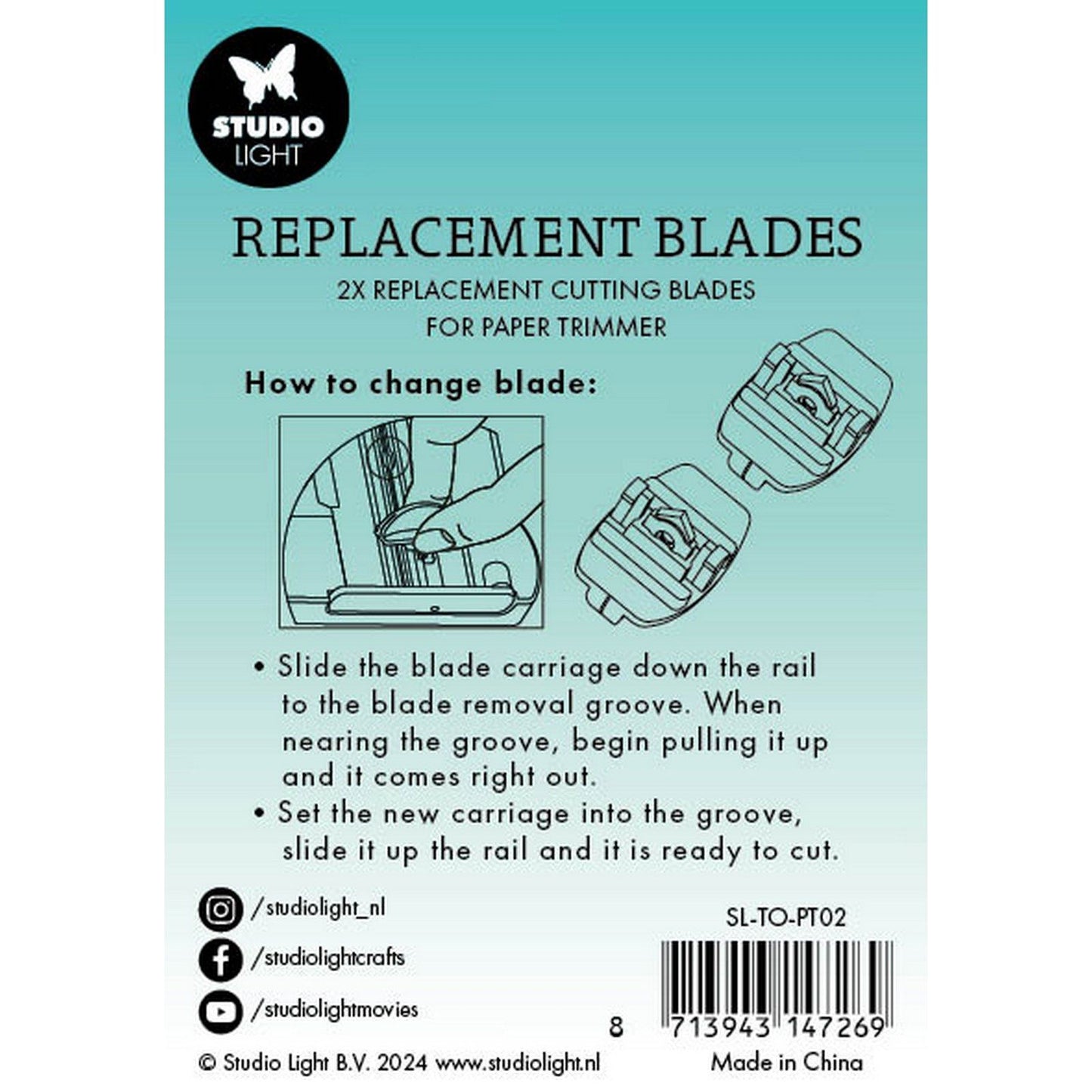 Studio light • essentials tools replacement cutting blades