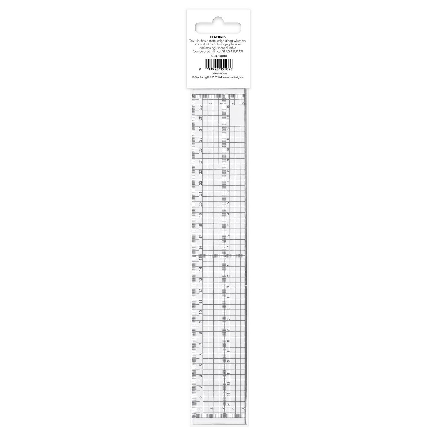 Studio light • essentials ruler metal edge 30cm