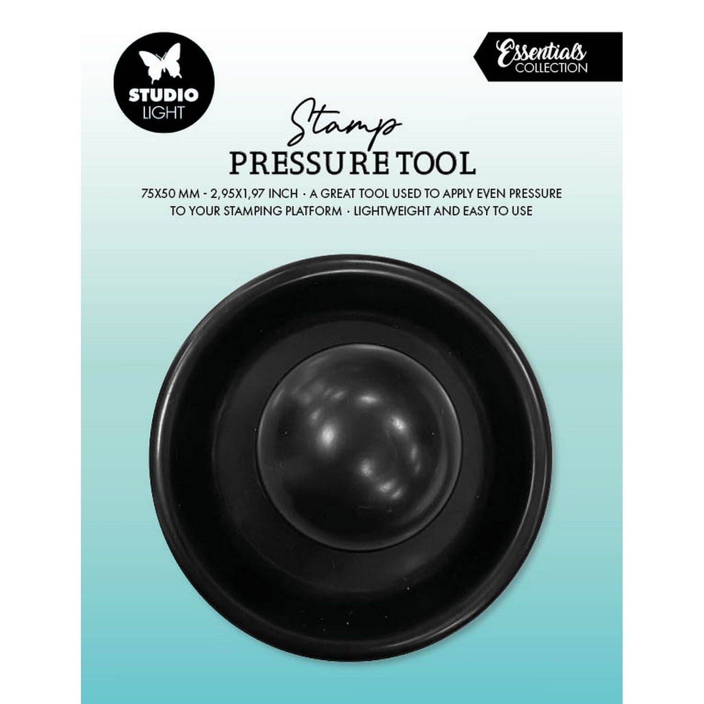 Studio light • stamp pressure tool black