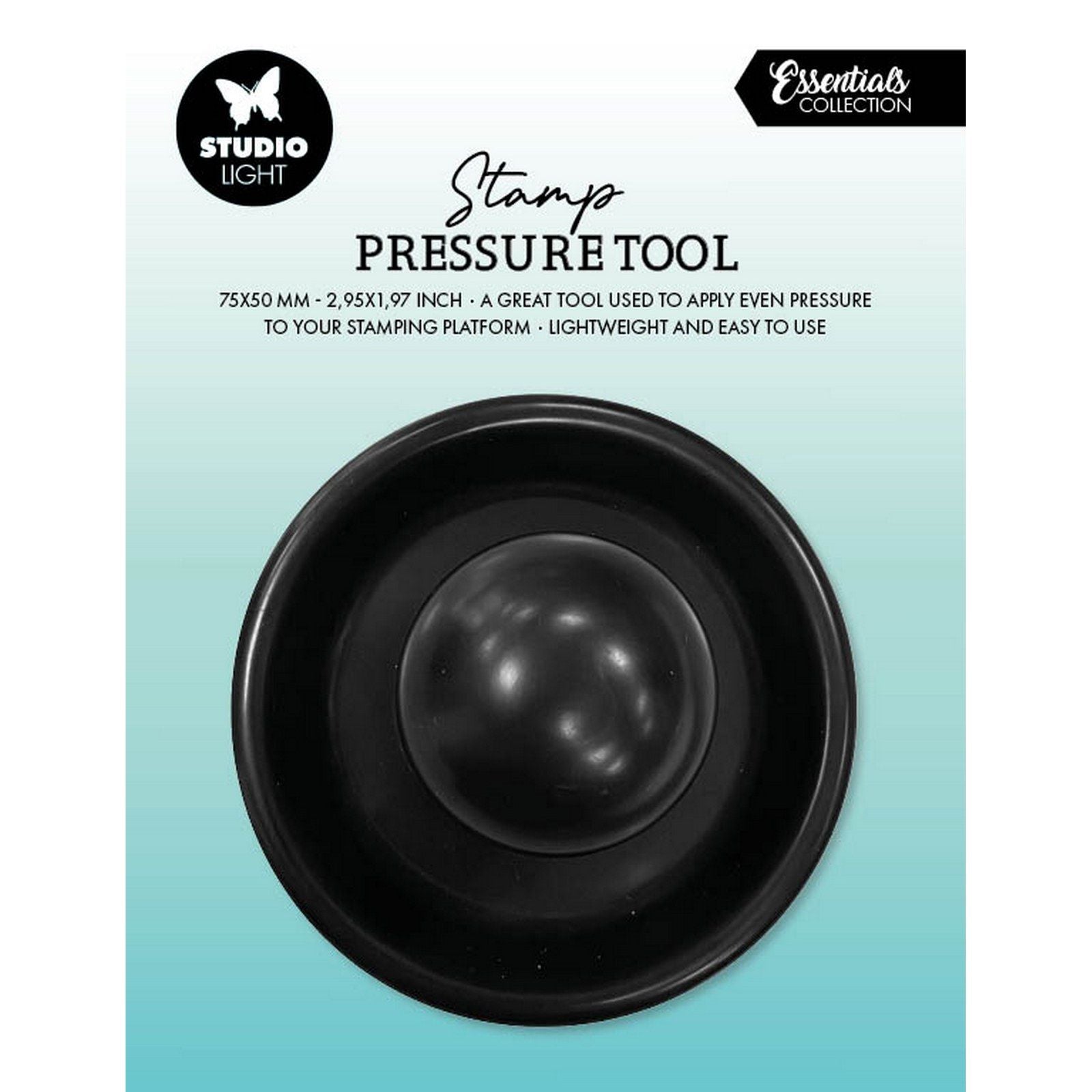 Studio light • stamp pressure tool black
