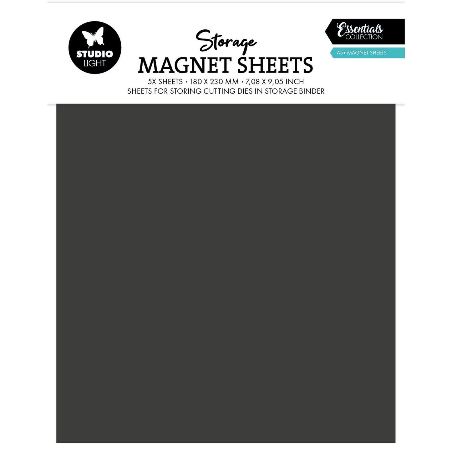 Studio light • essentials storage magnet sheets a5 5pcs