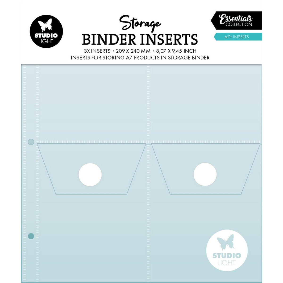 Studio light • essentials storage inserts for a7+ 3pcs