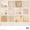 Studio light • teddy's tea time design paper pad 12 patterns
