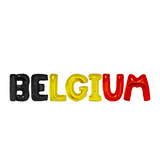 Slinger ballon folie belgium 36cm - afbeelding 1