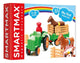 Smartmax my first tractor set - magnetische tractor en paarden - 22-delige bouwset - educatief speelgoed voor peuters - vanaf 1 jaar