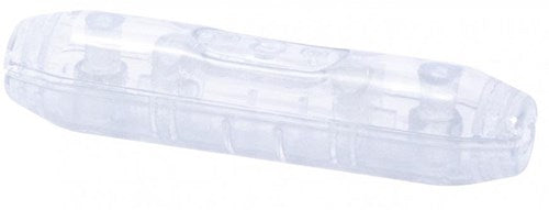 Enzo snoerschakelaar rond design transparant 2a - 7401120