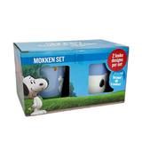 Snoopy mokkenset 250ml 2-delig - afbeelding 1