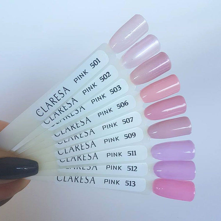 Claresa uv led gellak 5ml pink 509 funfair