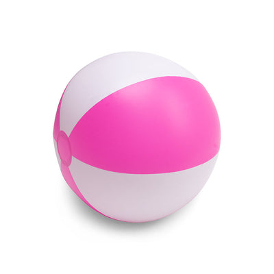 Softlines | wit roze strandbal ø 51 cm